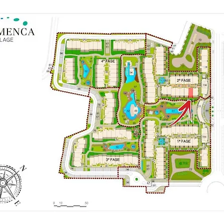 Apartment Premium @ Flamenca Village With Pool View Vde-137 *